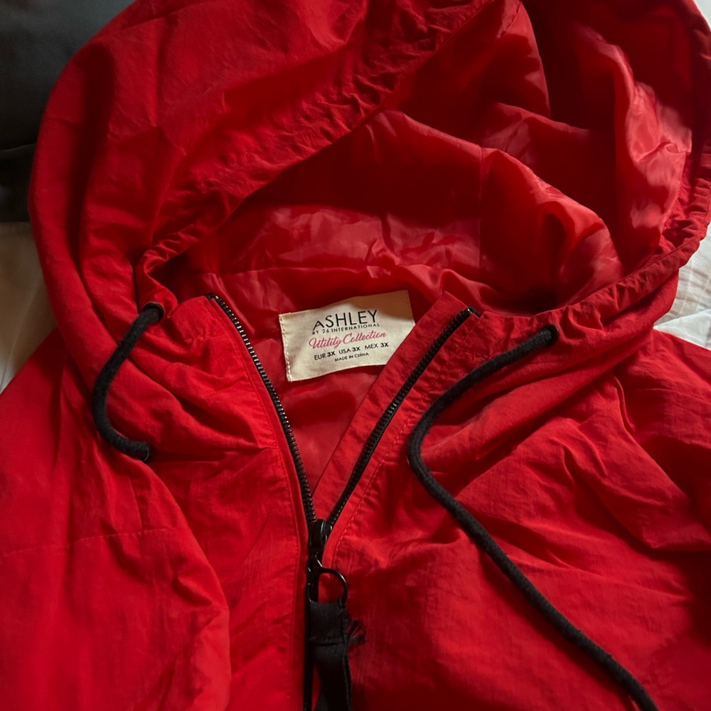 forever 21 plus size wind breaker